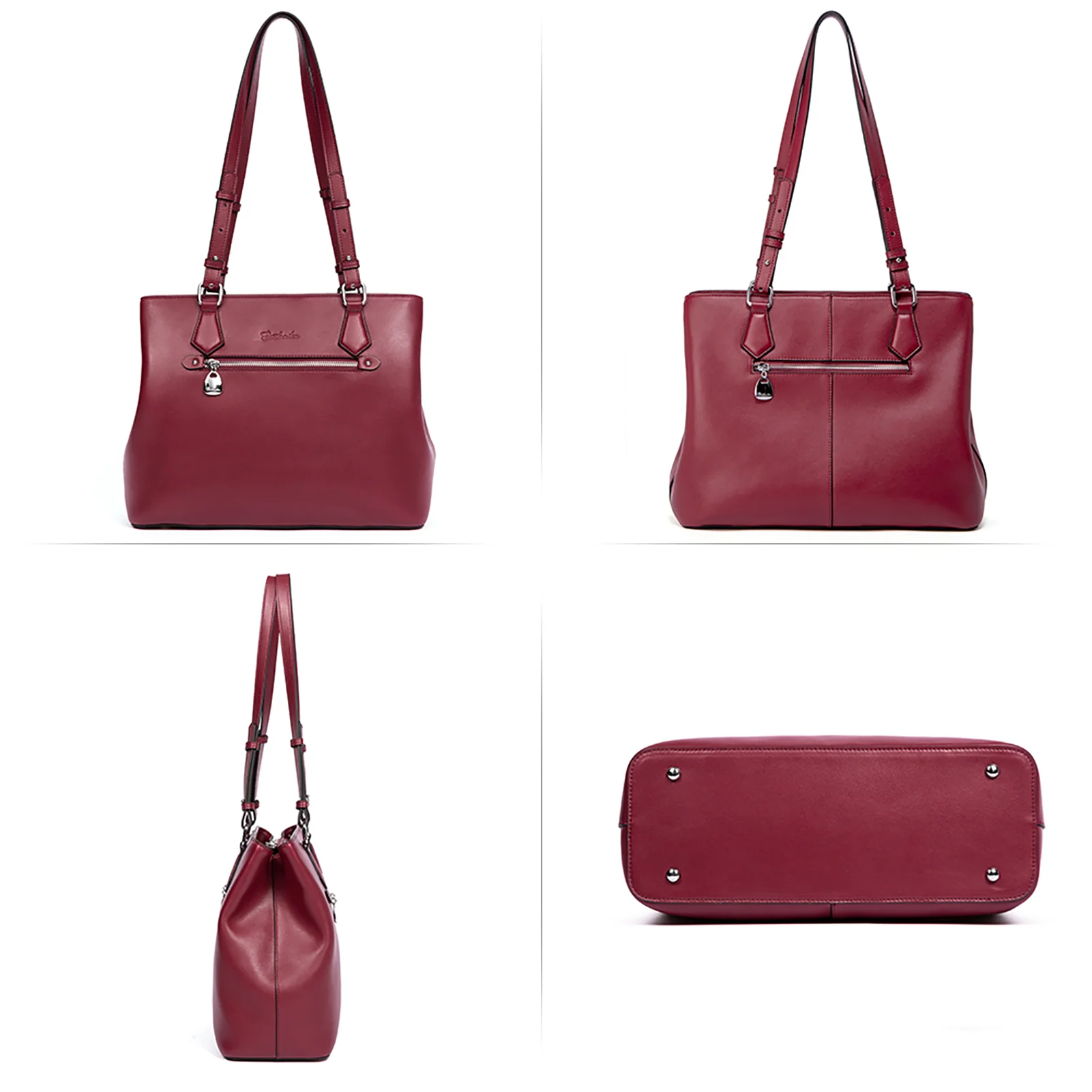 BOSTANTEN Women Handbag Faux Leather Shoulder Bag Soft Designer Top Handle Purses - Image 19