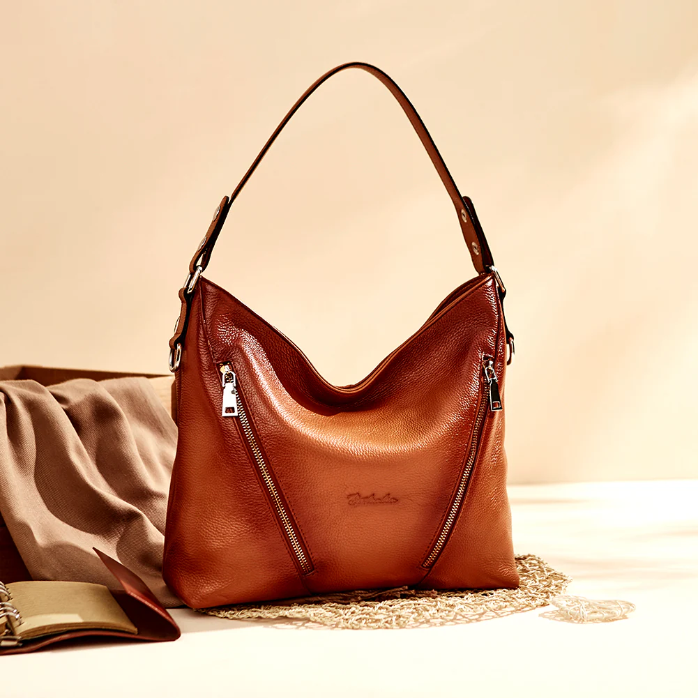Kweli Luxurious Leather Shoulder Tote Bag - Handcrafted with Attention to Detail - Image 32