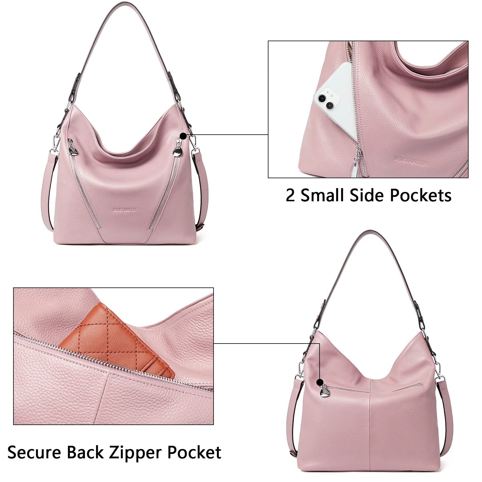 Kweli Luxurious Leather Shoulder Tote Bag - Handcrafted with Attention to Detail - Image 50