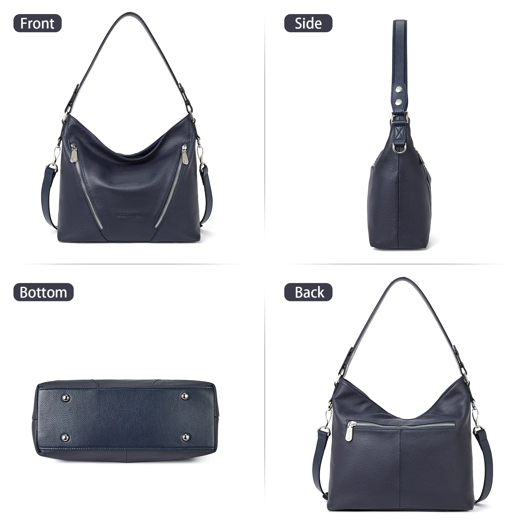 Kweli Luxurious Leather Shoulder Tote Bag - Handcrafted with Attention to Detail - Image 66